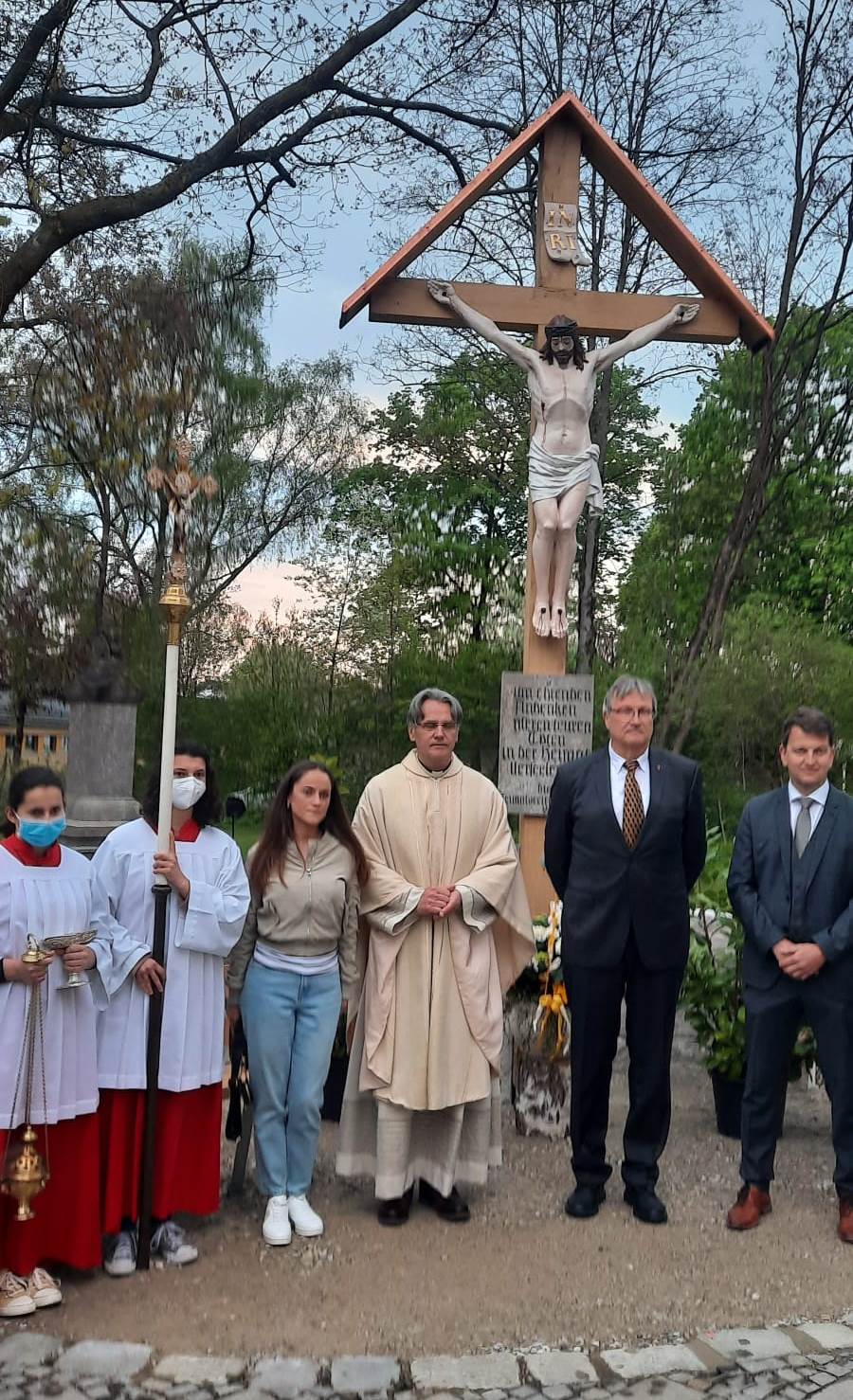 Einweihung Vertriebenenkreuz Wartenberg