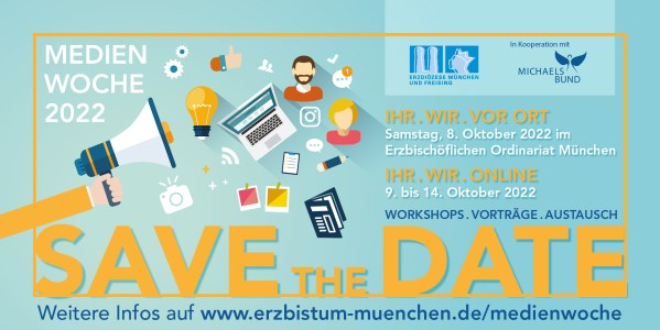 Save the Date Plakat der Medienwoche