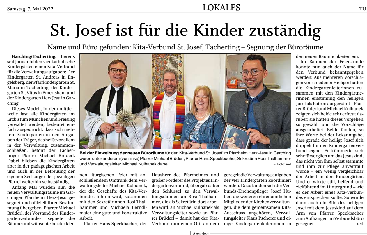 Zeitung 10.5.22