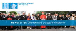 Banner_Newsletter Ökumene und Dialog der Religionen