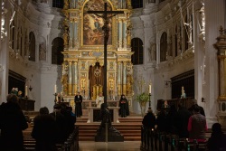 Friedensgebet 25.02.2022 St. Michael, München für die Ukraine