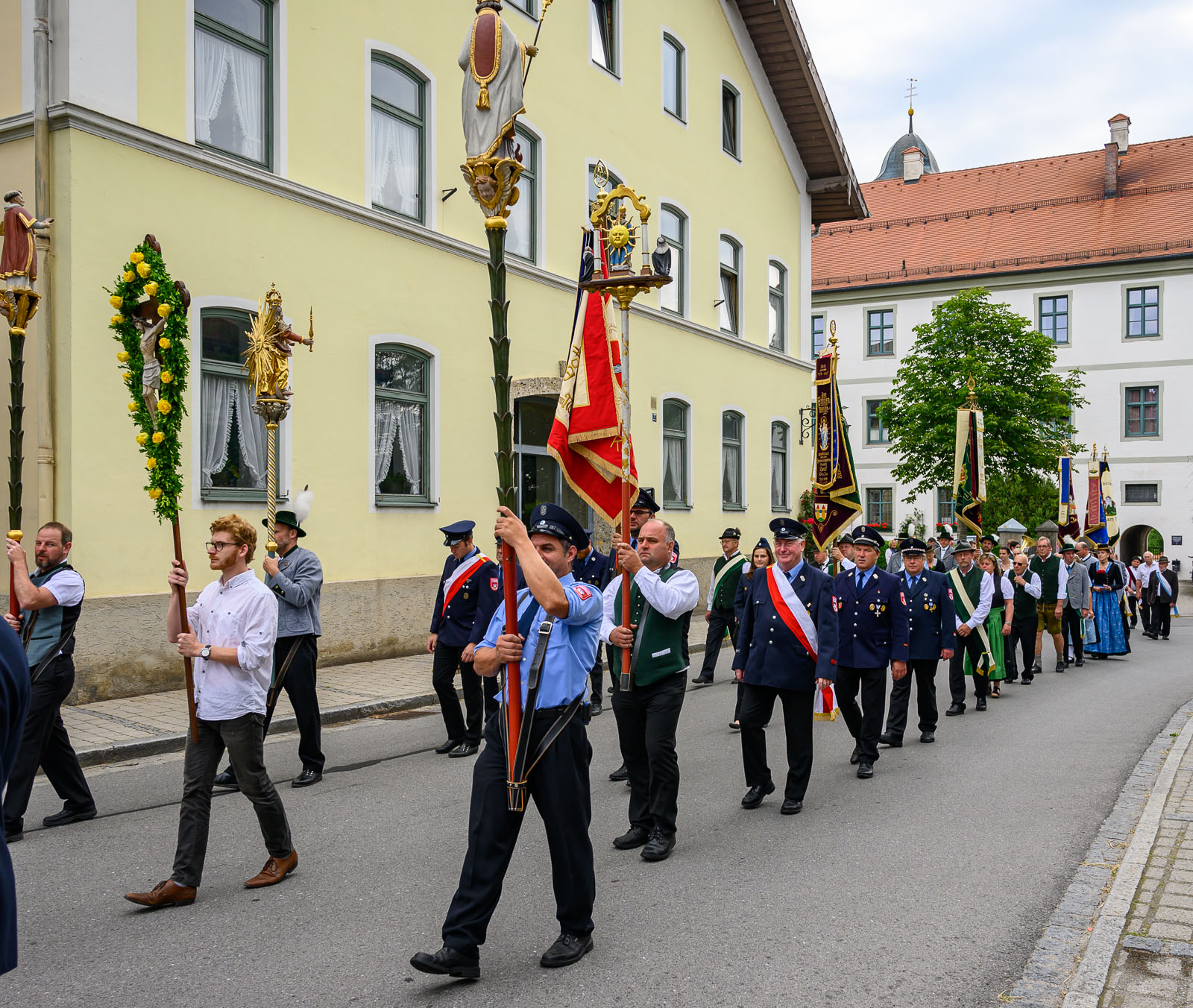 Fronleichnamsprozession 2022 in Rott am Inn