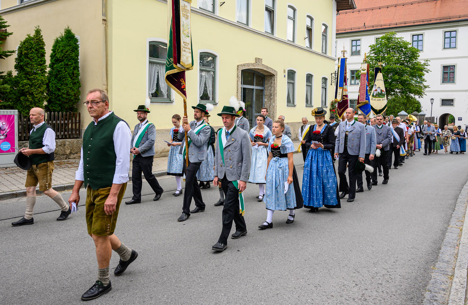 Fronleichnamsprozession 2022 in Rott am Inn