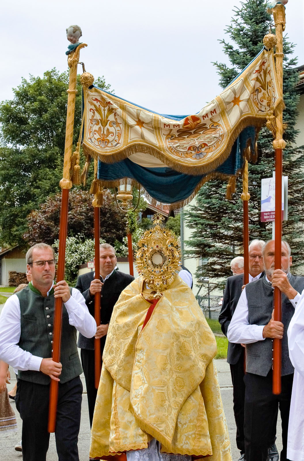 Fronleichnamsprozession 2022 in Rott am Inn