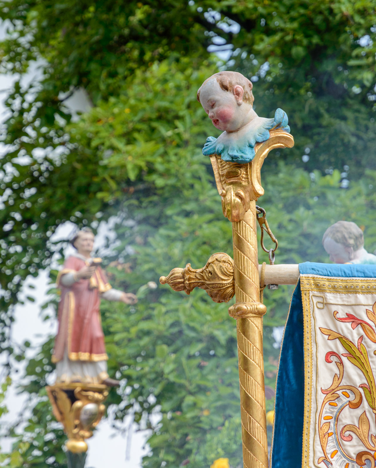 Fronleichnamsprozession 2022 in Rott am Inn