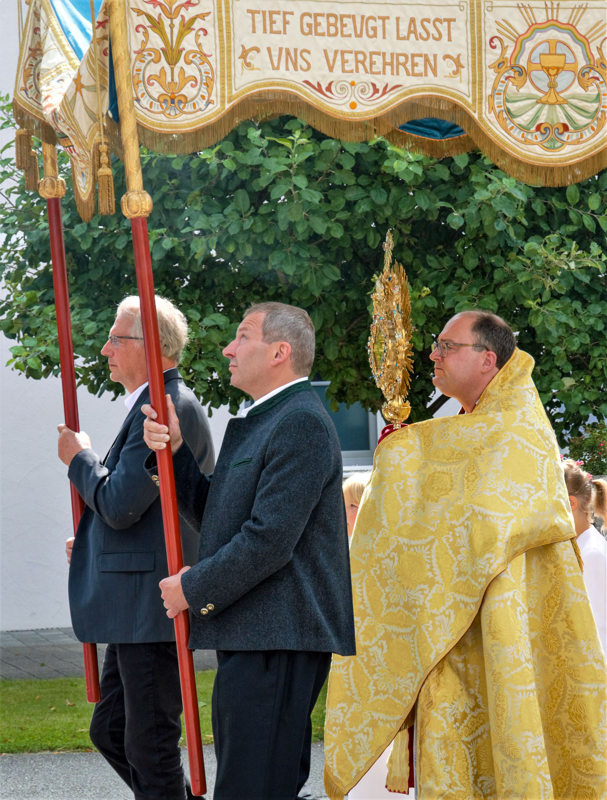 Fronleichnamsprozession 2022 in Rott am Inn