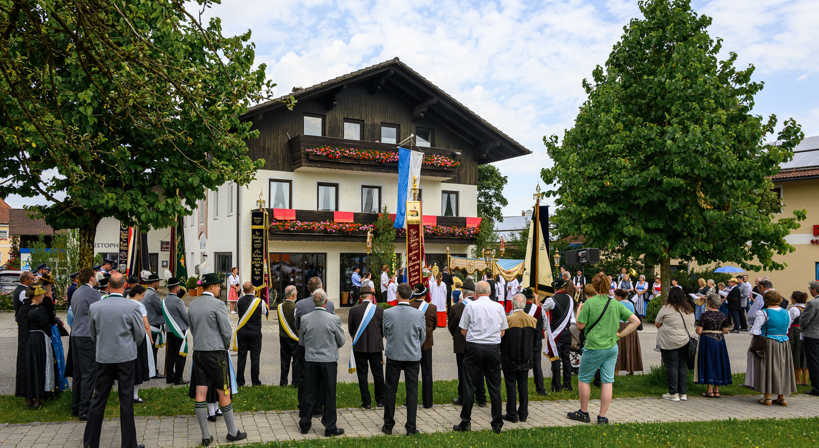 Fronleichnamsprozession 2022 in Rott am Inn