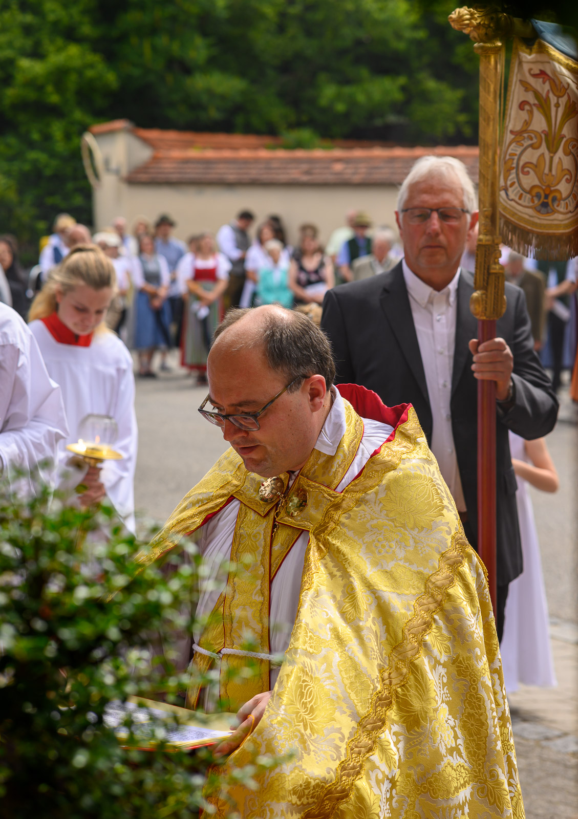 Fronleichnamsprozession 2022 in Rott am Inn