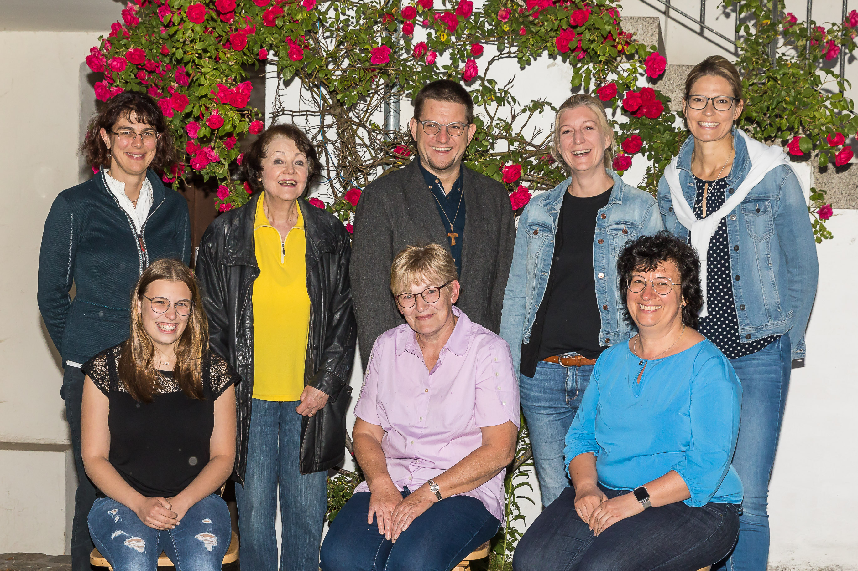 Kristina Göttler, Heidi Rygh, Mathias Grandl, Andrea Raab, Christine Käfig <br/>Claudia Senftl, Martha Wokurka, Barbara Zauner<br/>Es fehlt Tobias Kornprobst BirgitWinter-Altenweger (Mesnerin