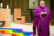 Kardinal Reinhard Marx beim Queer-Gottesdienst am 14. März 2022 in der Münchner Liebfrauenkirche