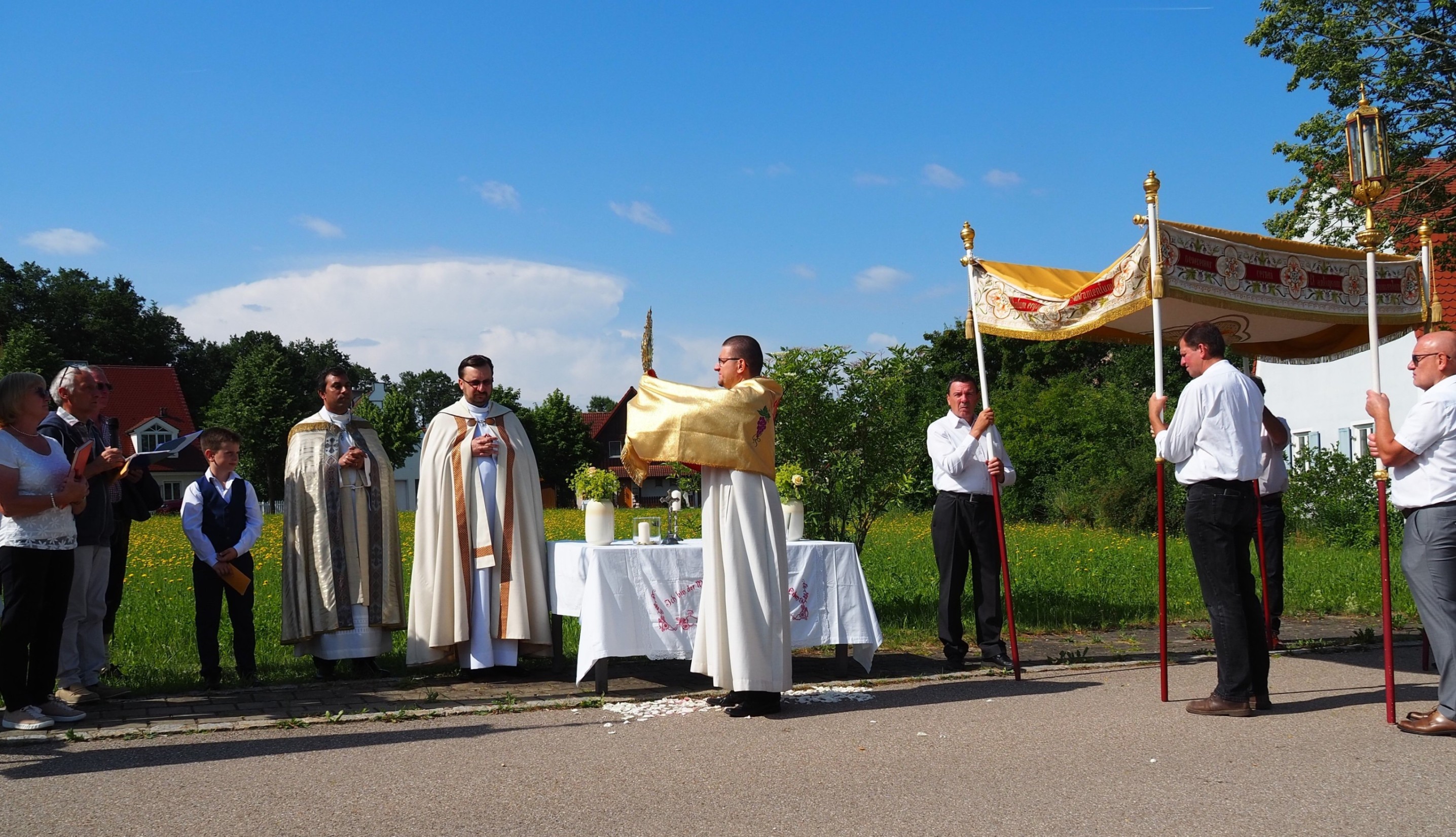 Fronleichnam 2022 Zweiter Altar