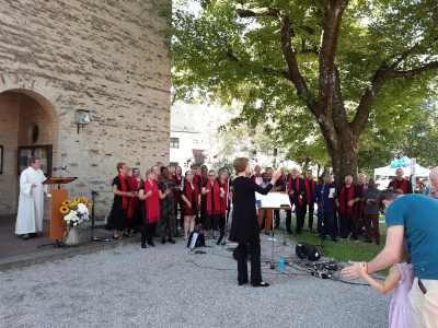 Gottesdienst an der Künstlermeile