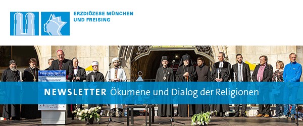 Banner Newsletter Fachbereich Ökumene und Dialog der Religionen