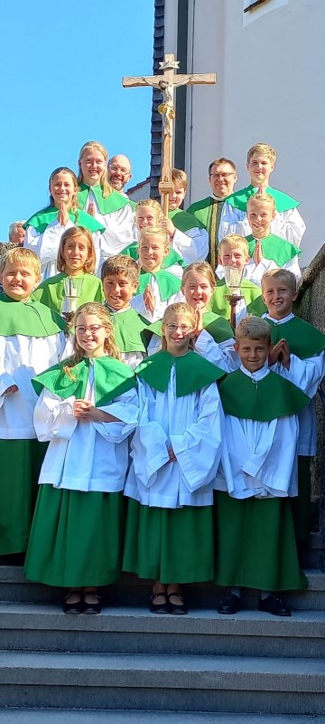 ministranten neu, kirche. ostermünchen