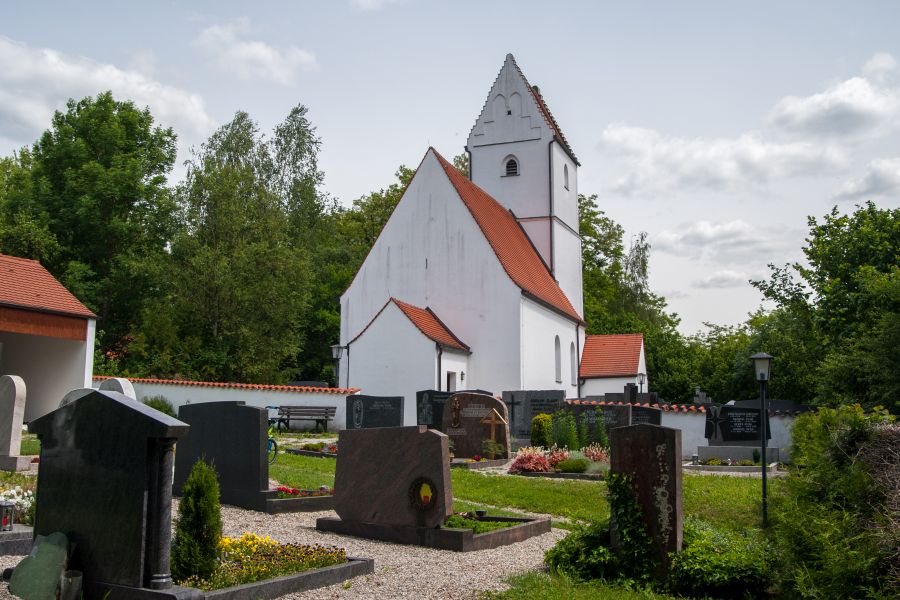 Wallfahrtskirche St. Johannes der Täufer in Haunstetten in Reichertshausen