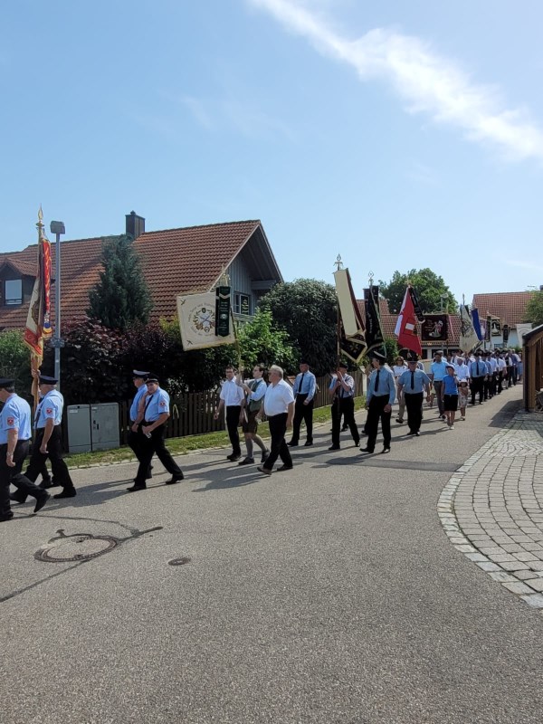 Fronleichnamsprozession Vereine AFH 2022