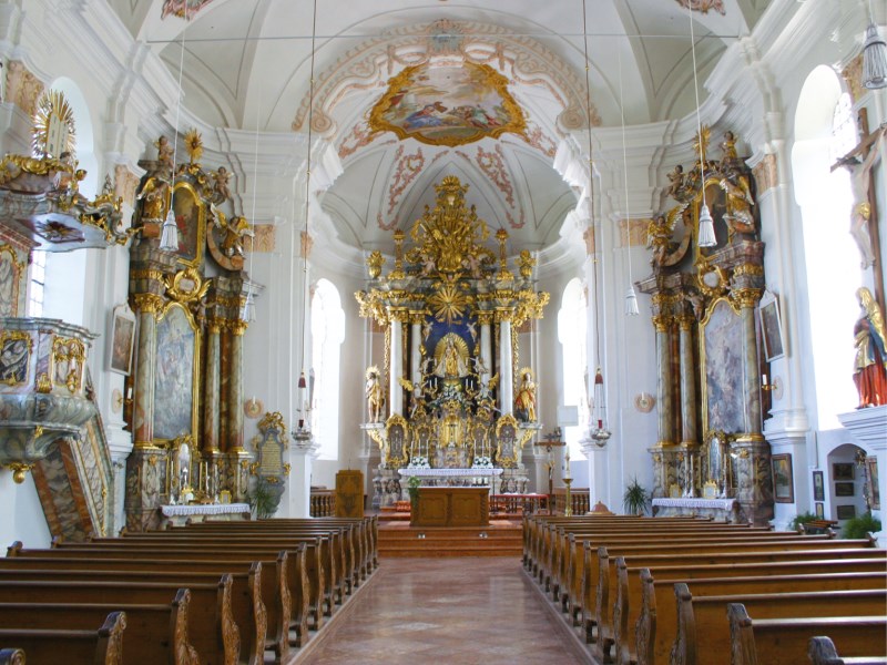 Wallfahrtskirche Maria Tading - Innenraum
