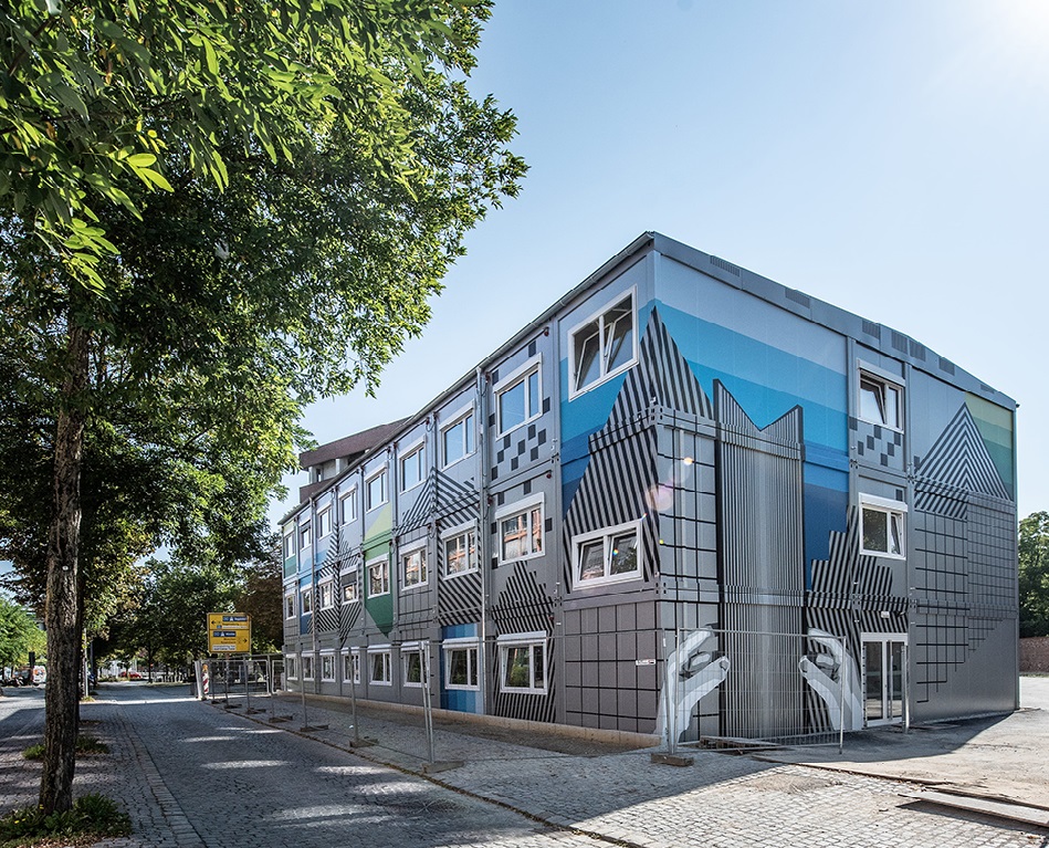 Nachhaltiges Bauen - Modulschule Ursulinen Landshut