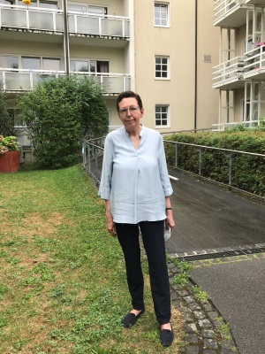 Margret Blisse engagiert sich ehrenamtlich im Bereich Seniorenpastoral und Besuchsdienste.