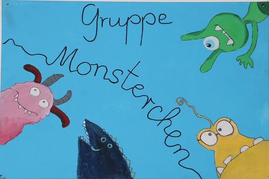 Bild Monstergruppe Kindergarten Allerheiligen