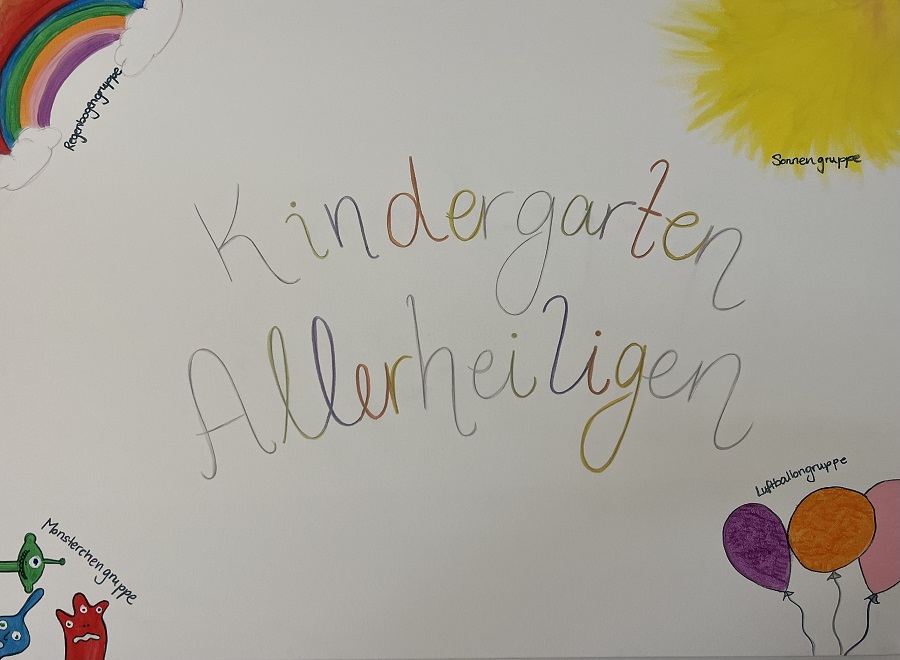 Bild mit Gruppen Kindergarten Allerheiligen