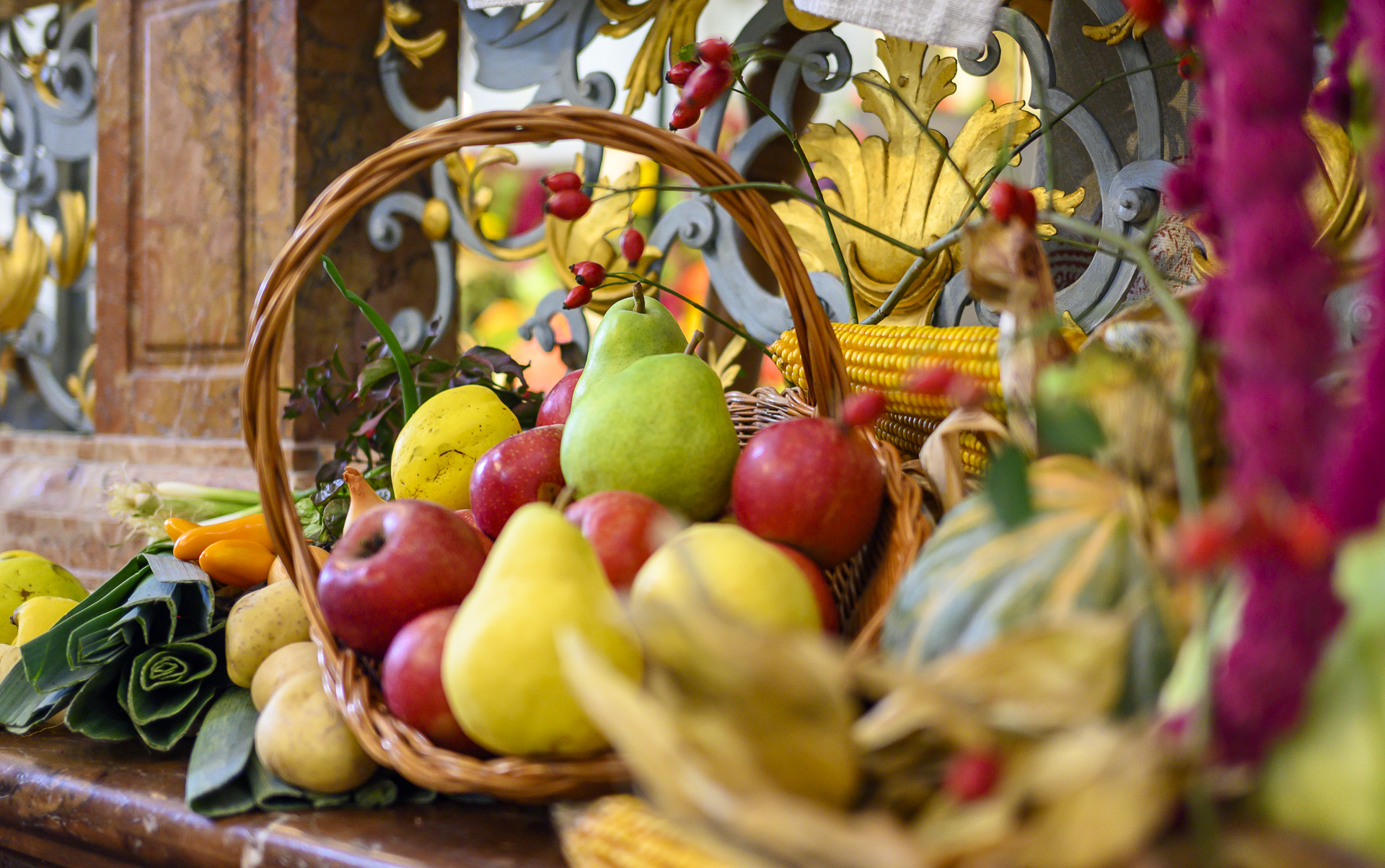 Erntedank in der Pfarrkirche Rott am Inn