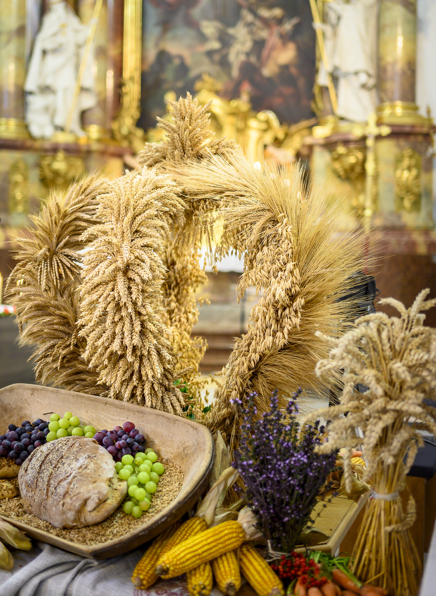 Erntedank in der Pfarrkirche Rott am Inn