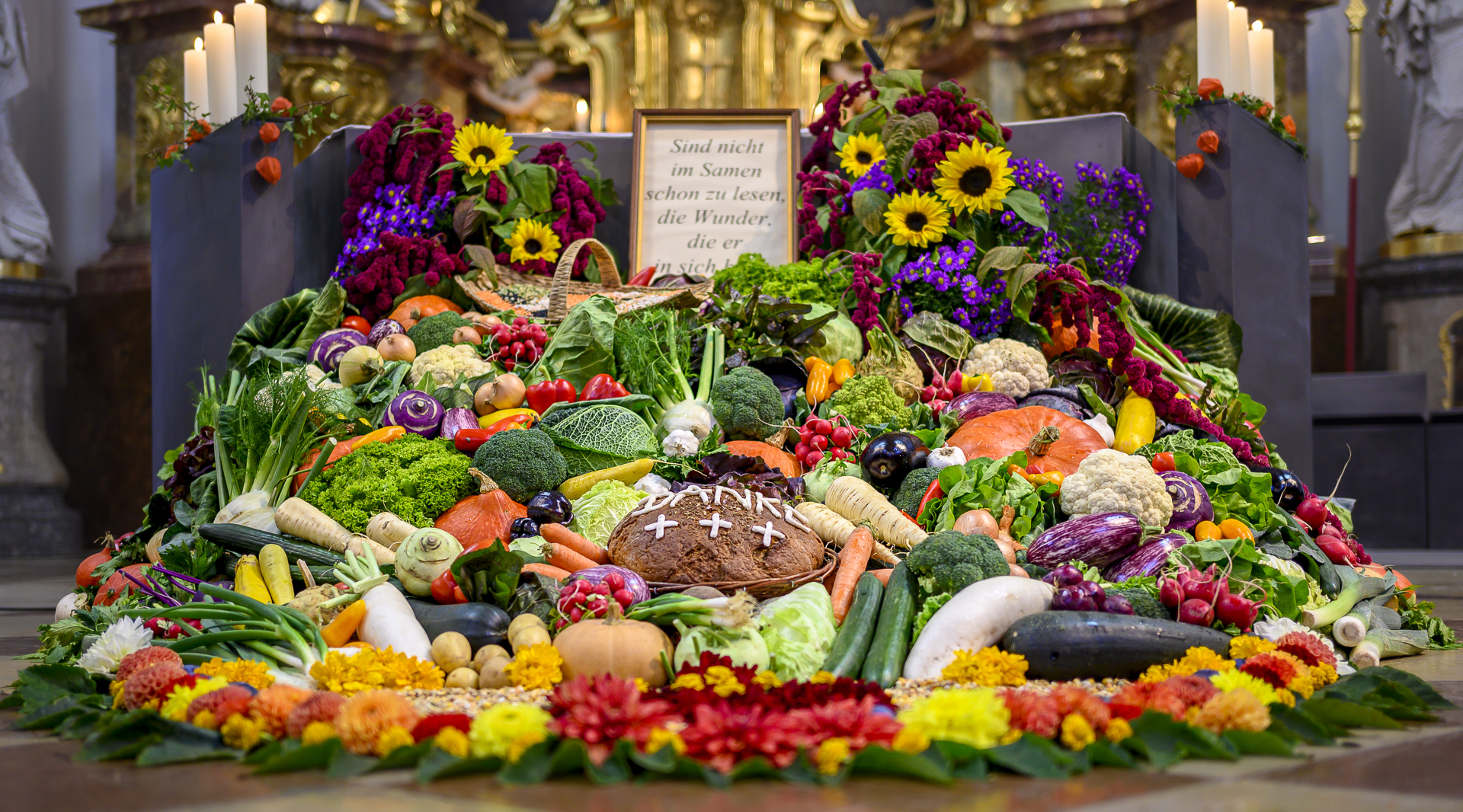 Erntedank in der Pfarrkirche Rott am Inn