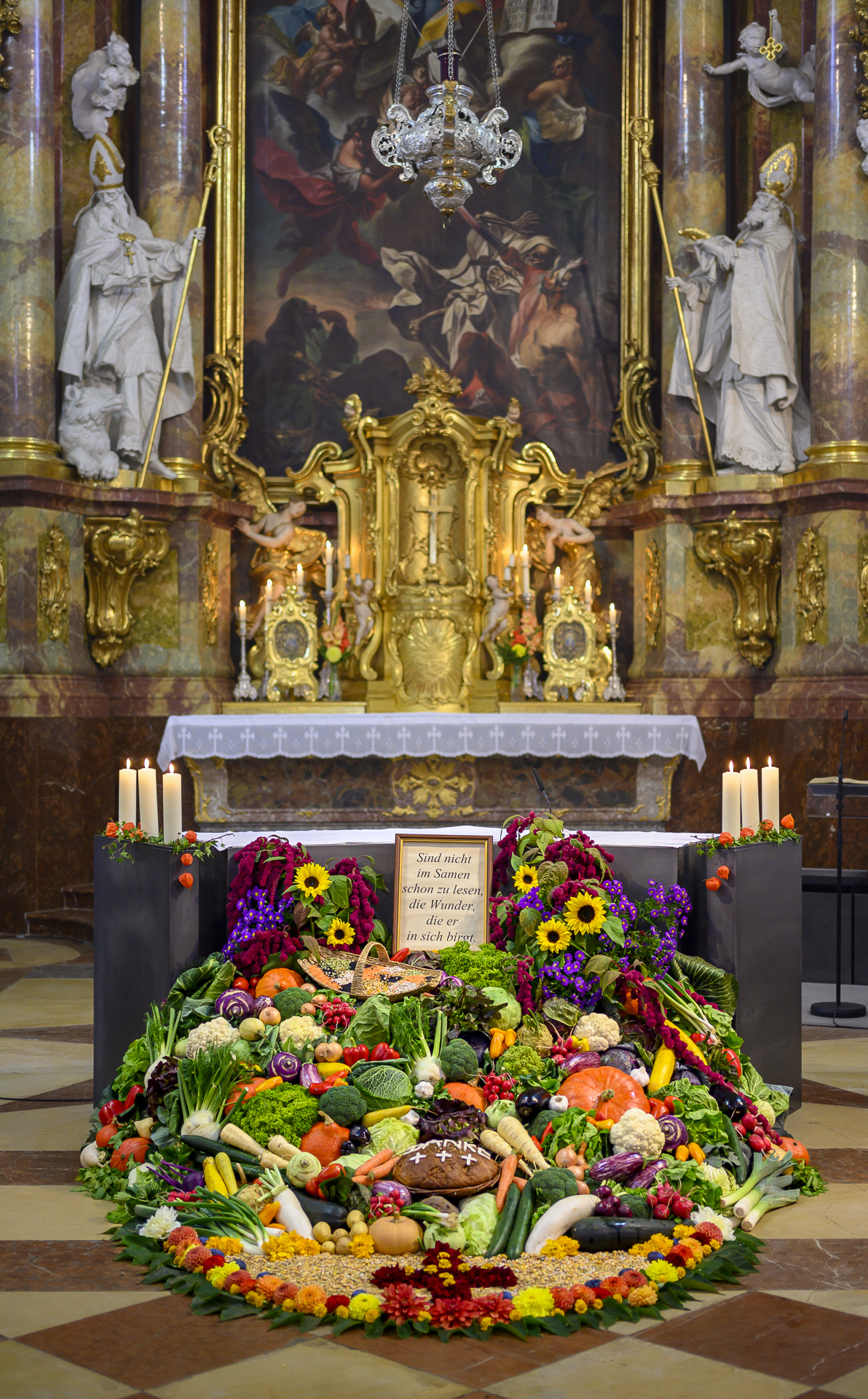 Erntedank in der Pfarrkirche Rott am Inn