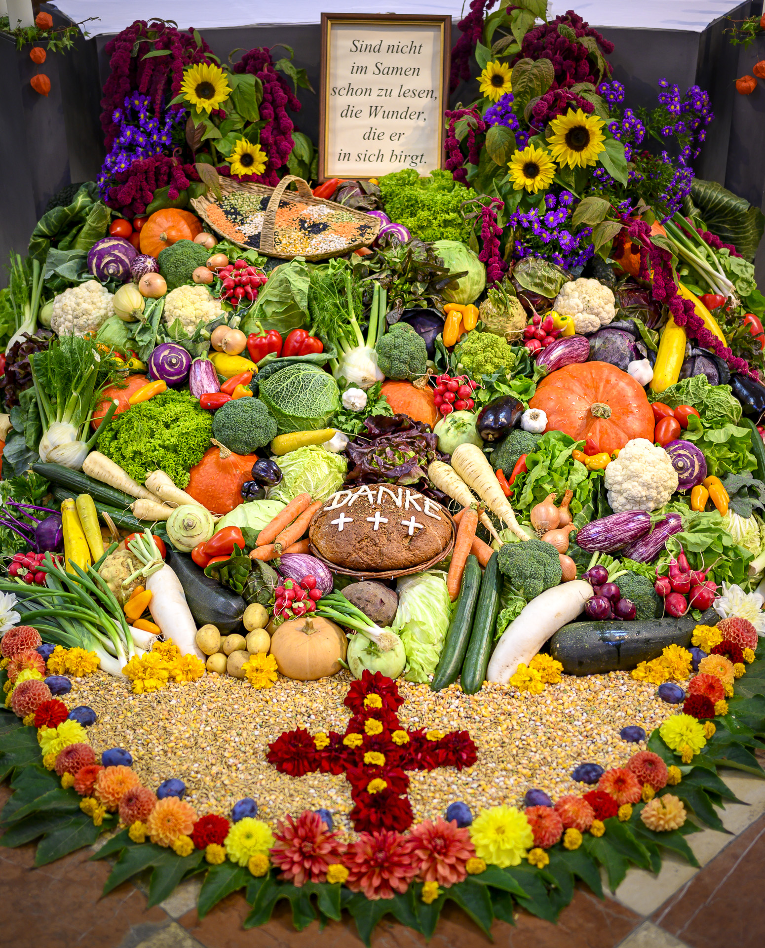 Erntedank in der Pfarrkirche Rott am Inn