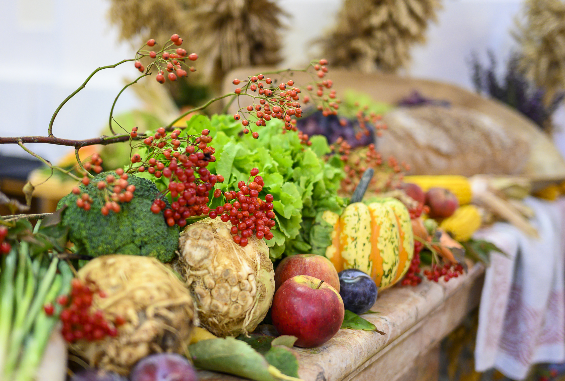 Erntedank in der Pfarrkirche Rott am Inn