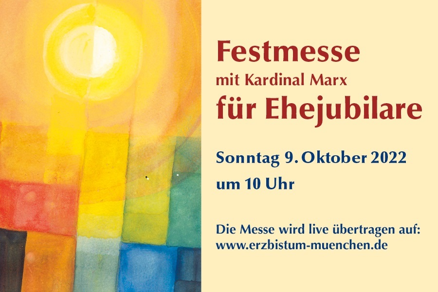 Festgottesdienst für Ehejubilare 2022