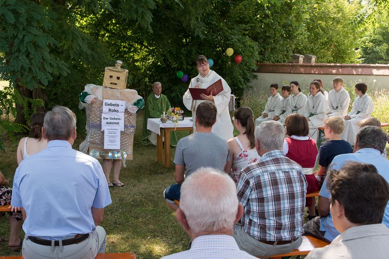 Predigt Maria Ringlstetter und Gebetsautomat