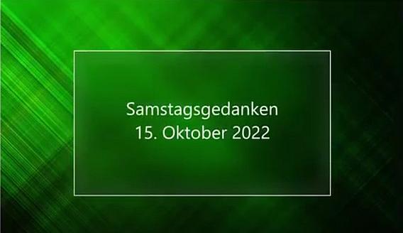 Video_Samstagsgedanken_20221015_Start