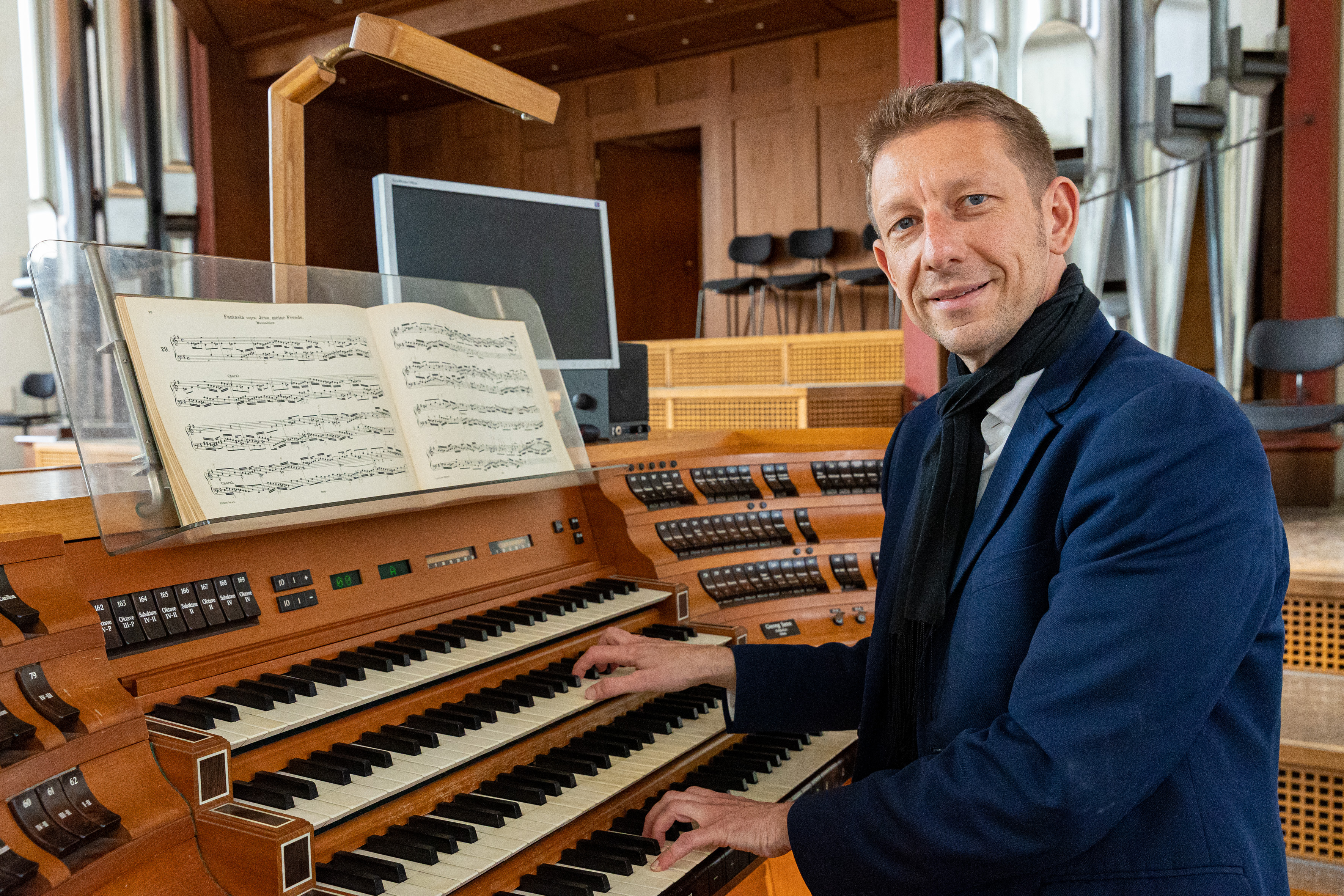 Domorganist Ruben Sturm