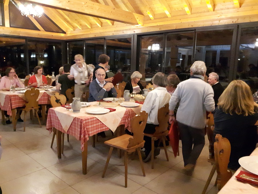 Abendessen in Heiligental