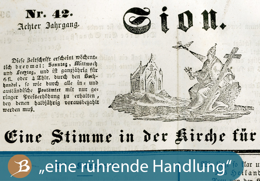 Grafik „eine rührende Handlung“