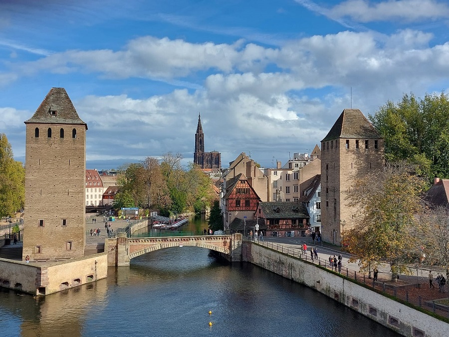 Straßburg Blick auf Münster