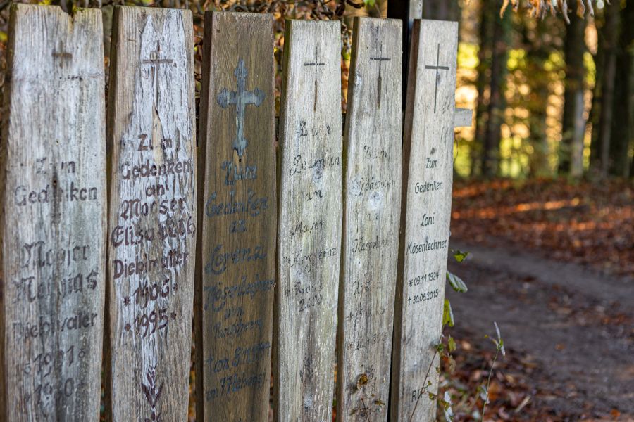 Totenbretter bei Teisendorf