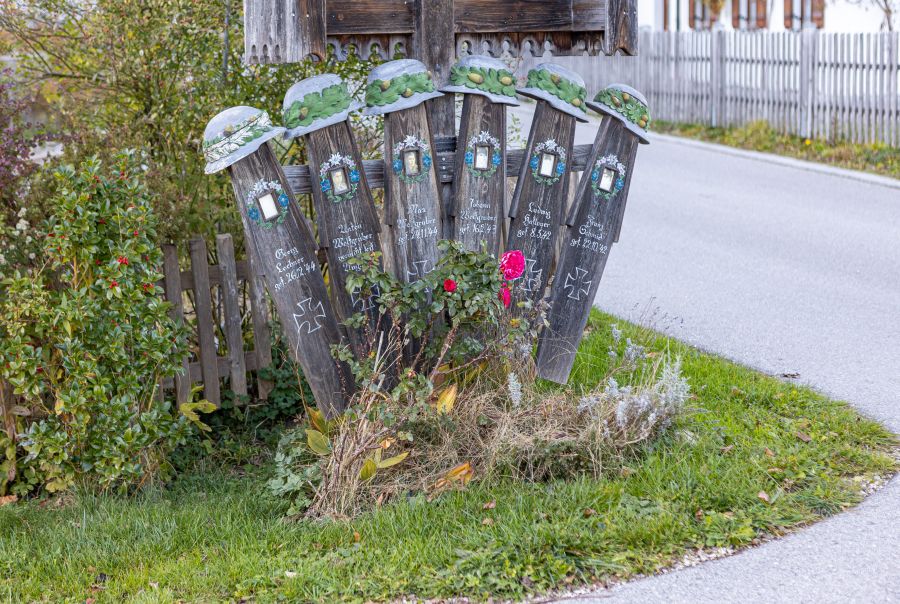 Totenbretter in Teisendorf