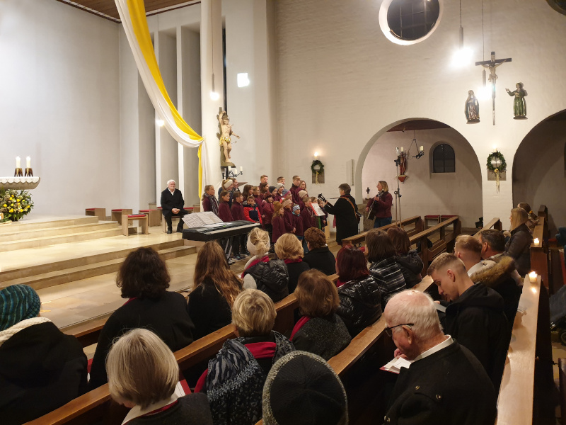 musikalischer Abendlob Kirche Heufeld 20.11.22