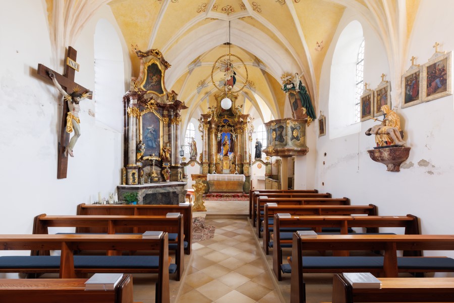 Innenraum Marienkirche Adlberg