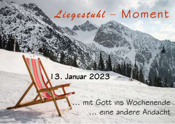 Liegestuhlmoment Jan 2023