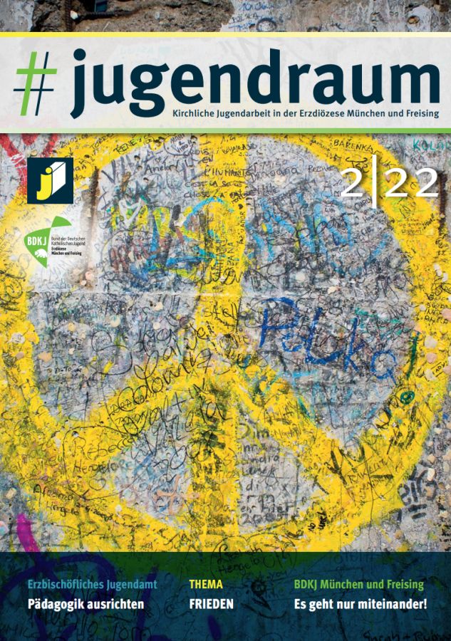 Cover des Jugendraum-Magazins "Frieden"