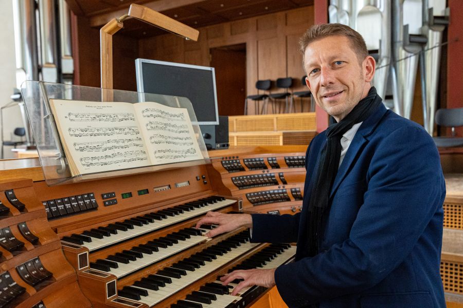 Domorganist Ruben Sturm