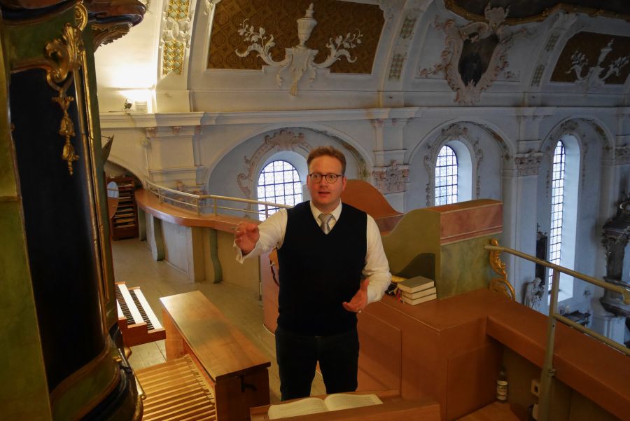 Organist Bartholomäus Prankl