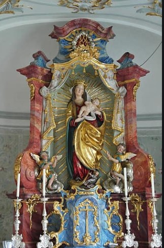 Seitenaltar in Basilika