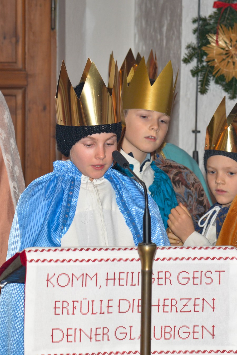 Fürbitten der Sternsinger