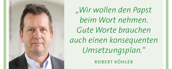 Bild und Zitat von Robert Köhler