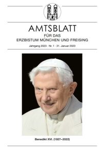 Papst Benedikt - Bild zu Amtsblatt 01